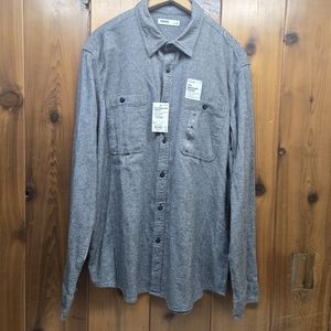Sonoma Super Soft Flannel Gray Standard Fit Size XL